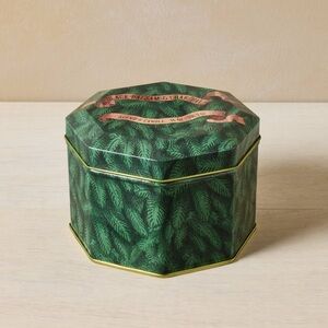 John Derian 14oz Lidded Tin 3-Wick Scented Candle Black Balsam and Charcoal